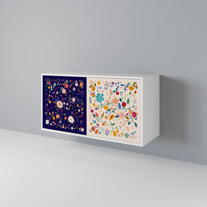 FLORAL COMBINATION 2-Door Sideboard
