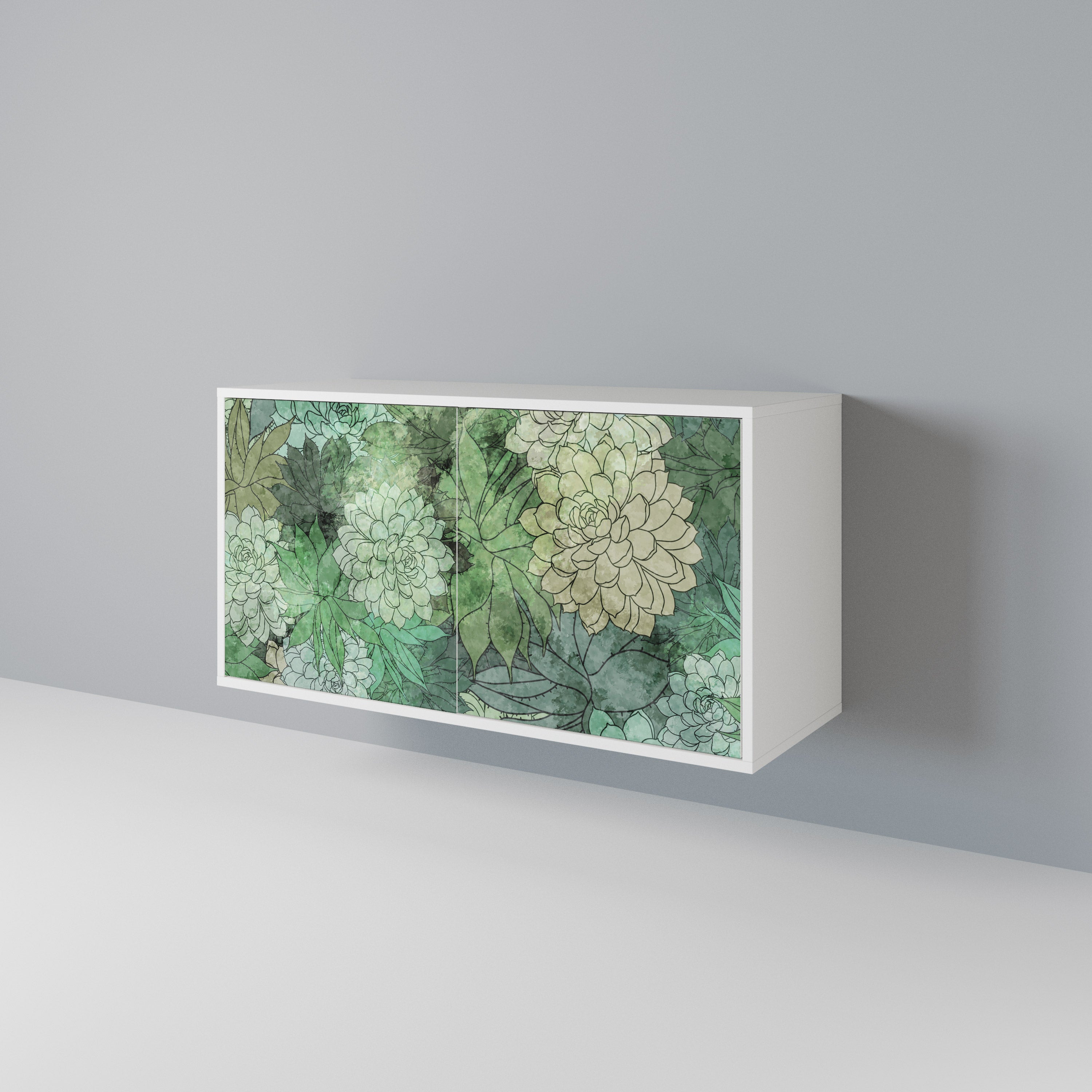 SUCCULENT CLUSTER 2-Door Sideboard