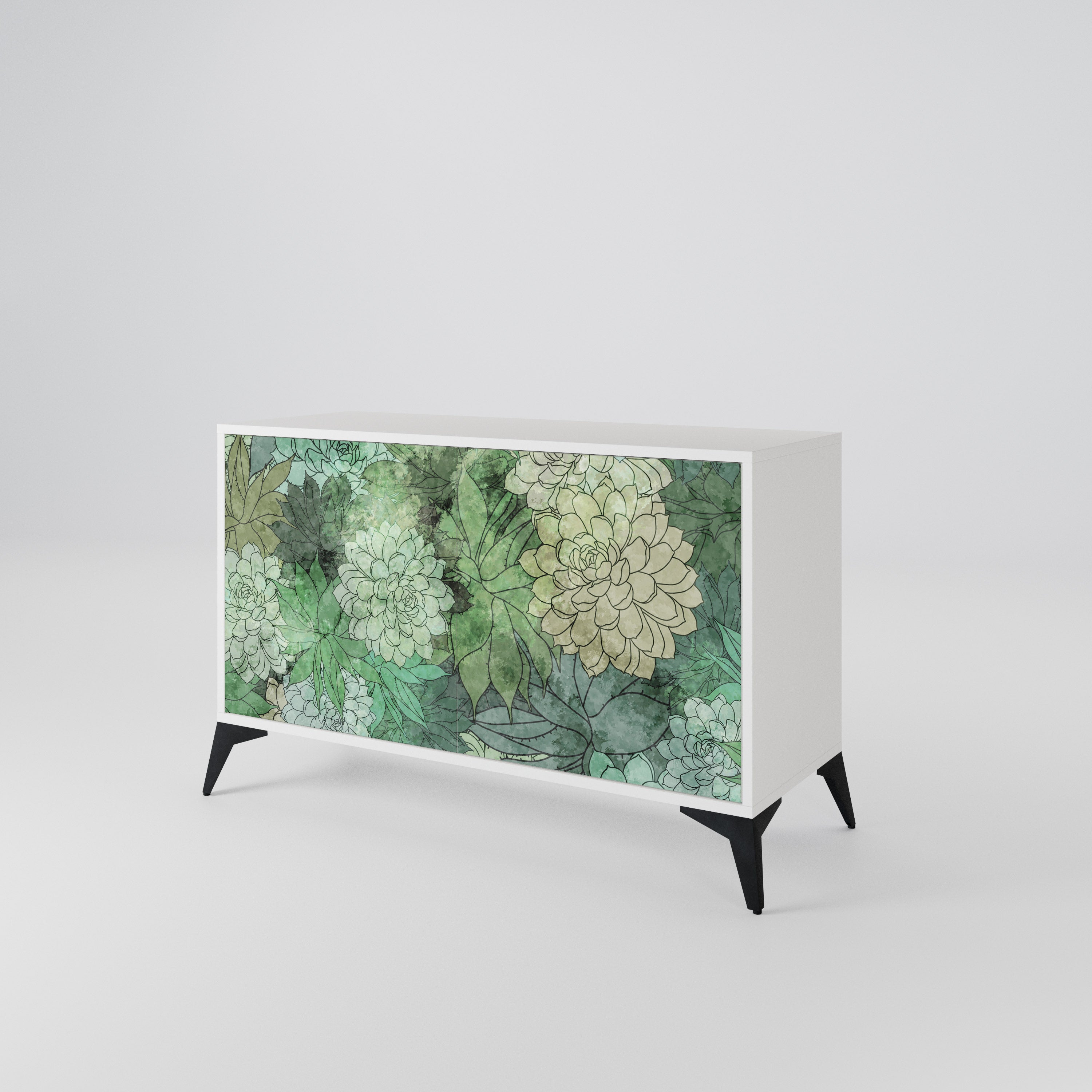 SUCCULENT CLUSTER 2-Door Sideboard