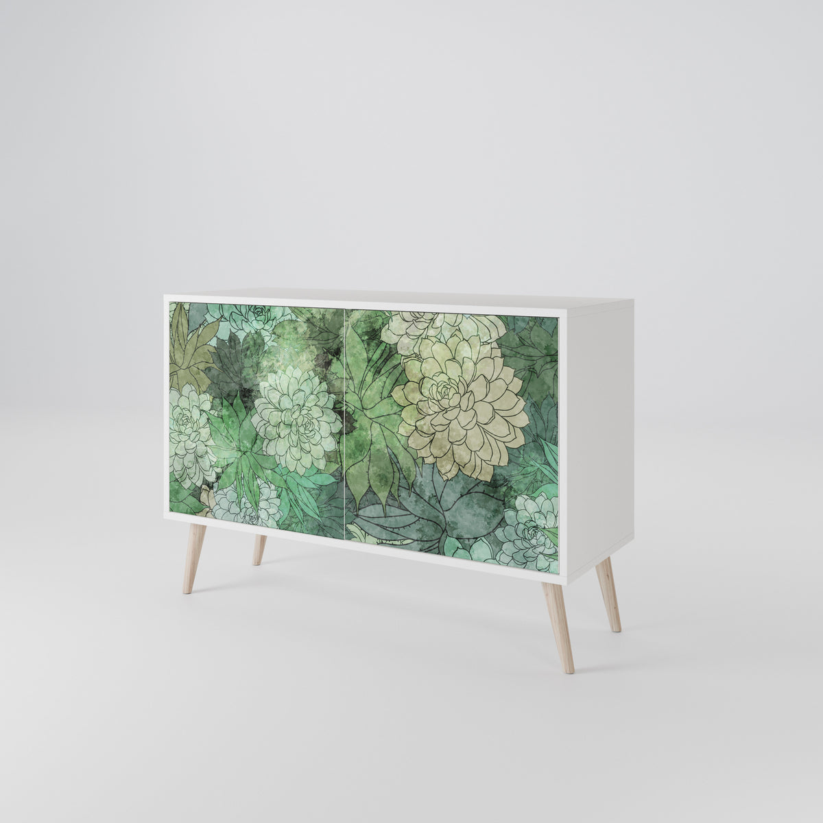 SUCCULENT CLUSTER 2-Door Sideboard