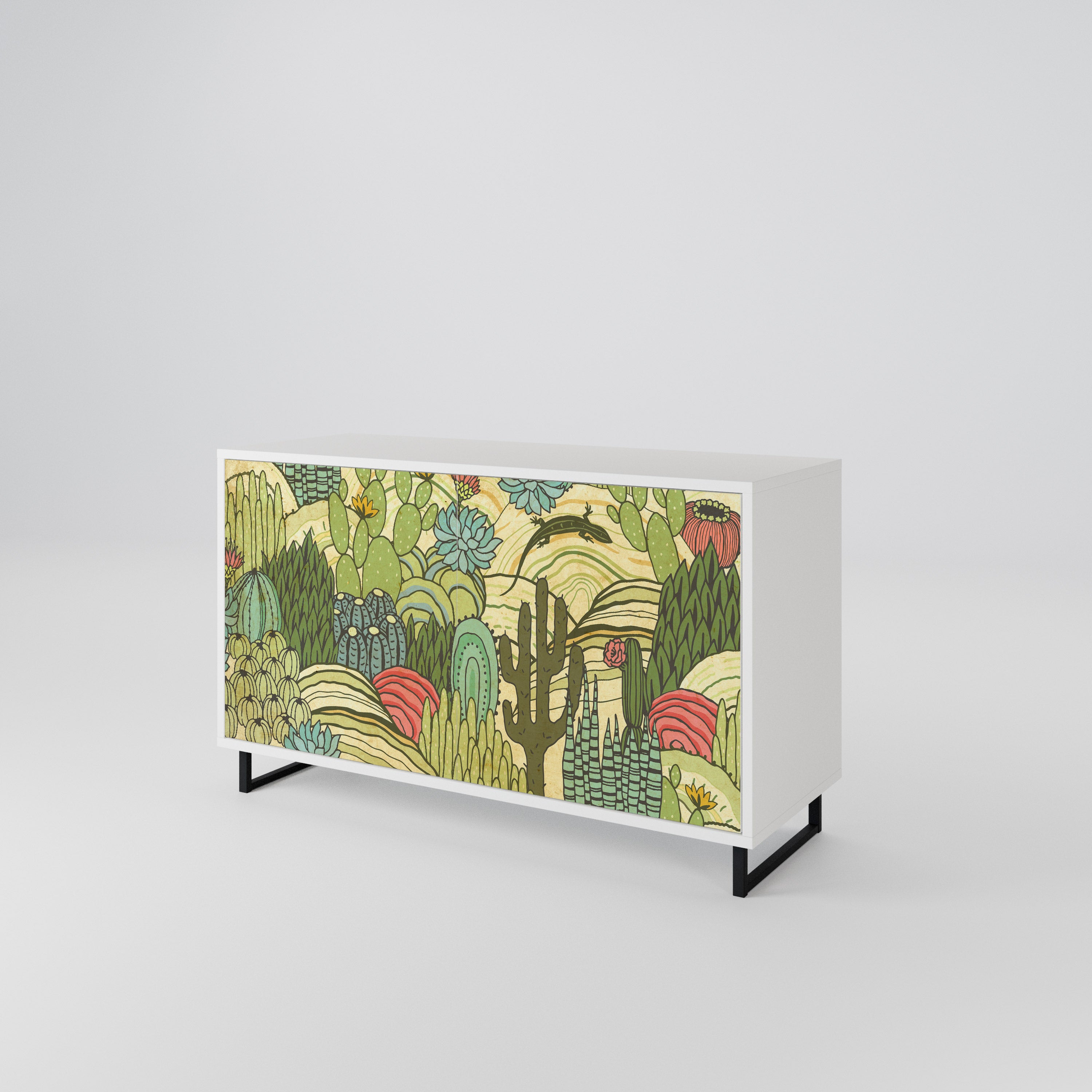 SUCCULENTS KALEIDOSCOPE 2-Door Sideboard