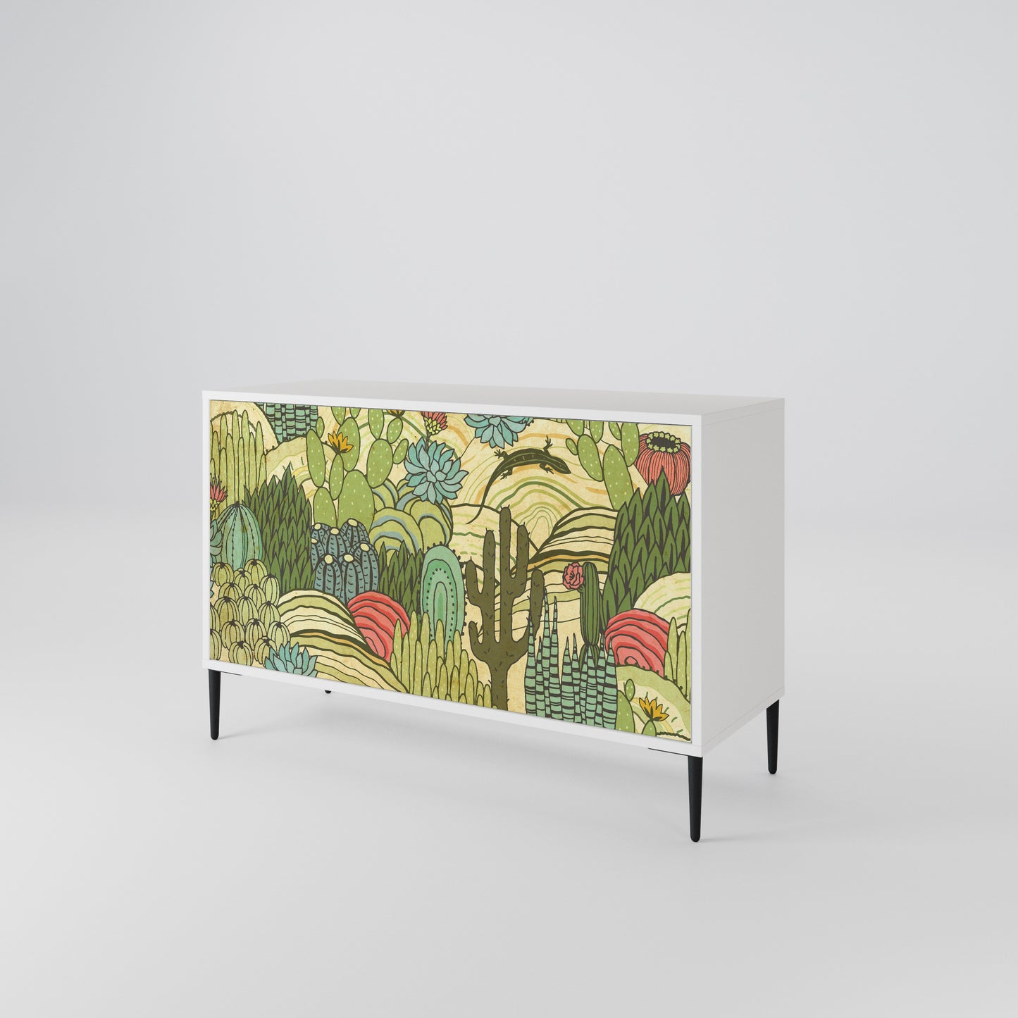 SUCCULENTS KALEIDOSCOPE 2-Door Sideboard