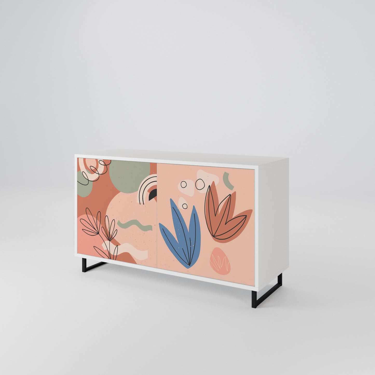 PASTEL DESTINY 2-Door Sideboard