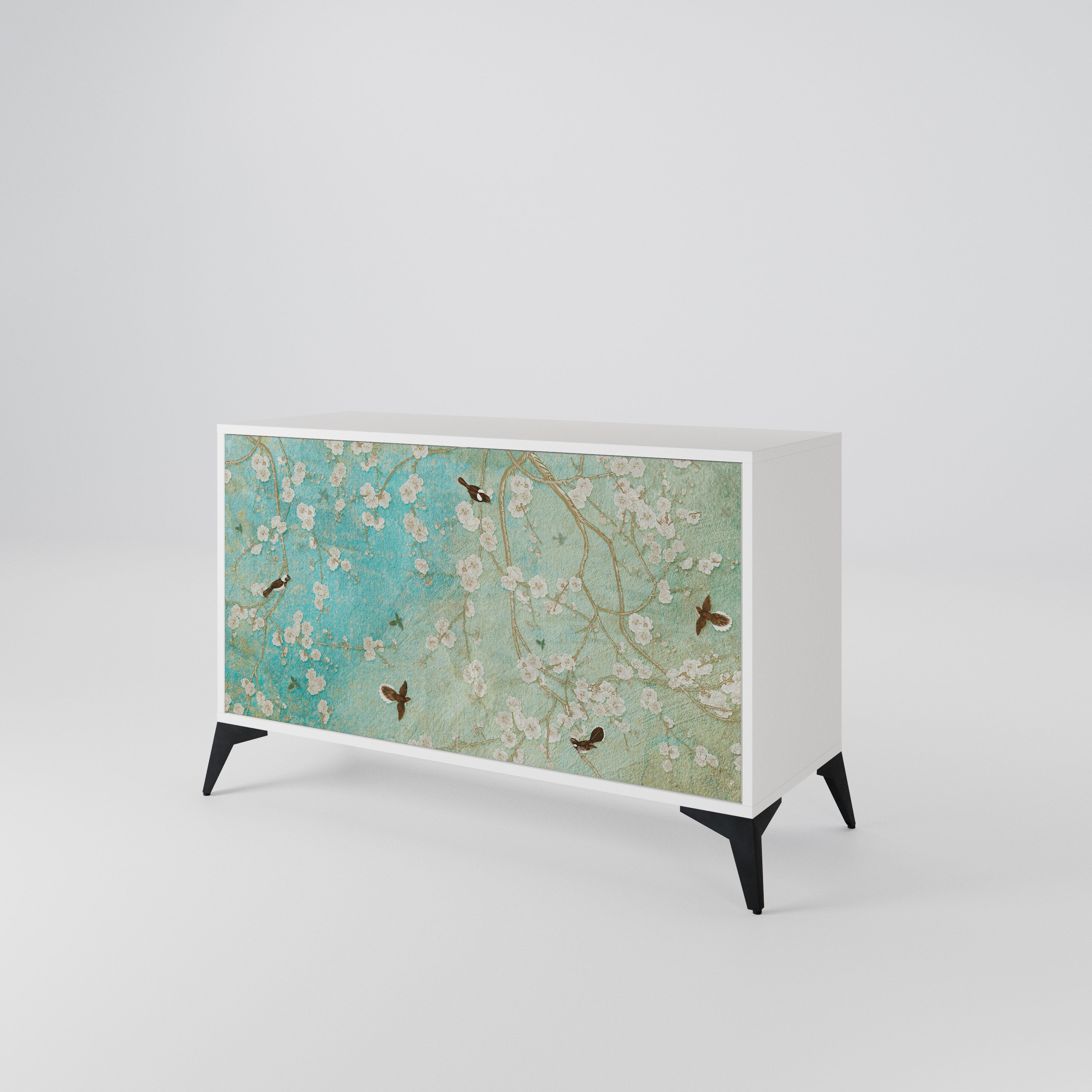 BLOOMING CHARM 2-Door Sideboard