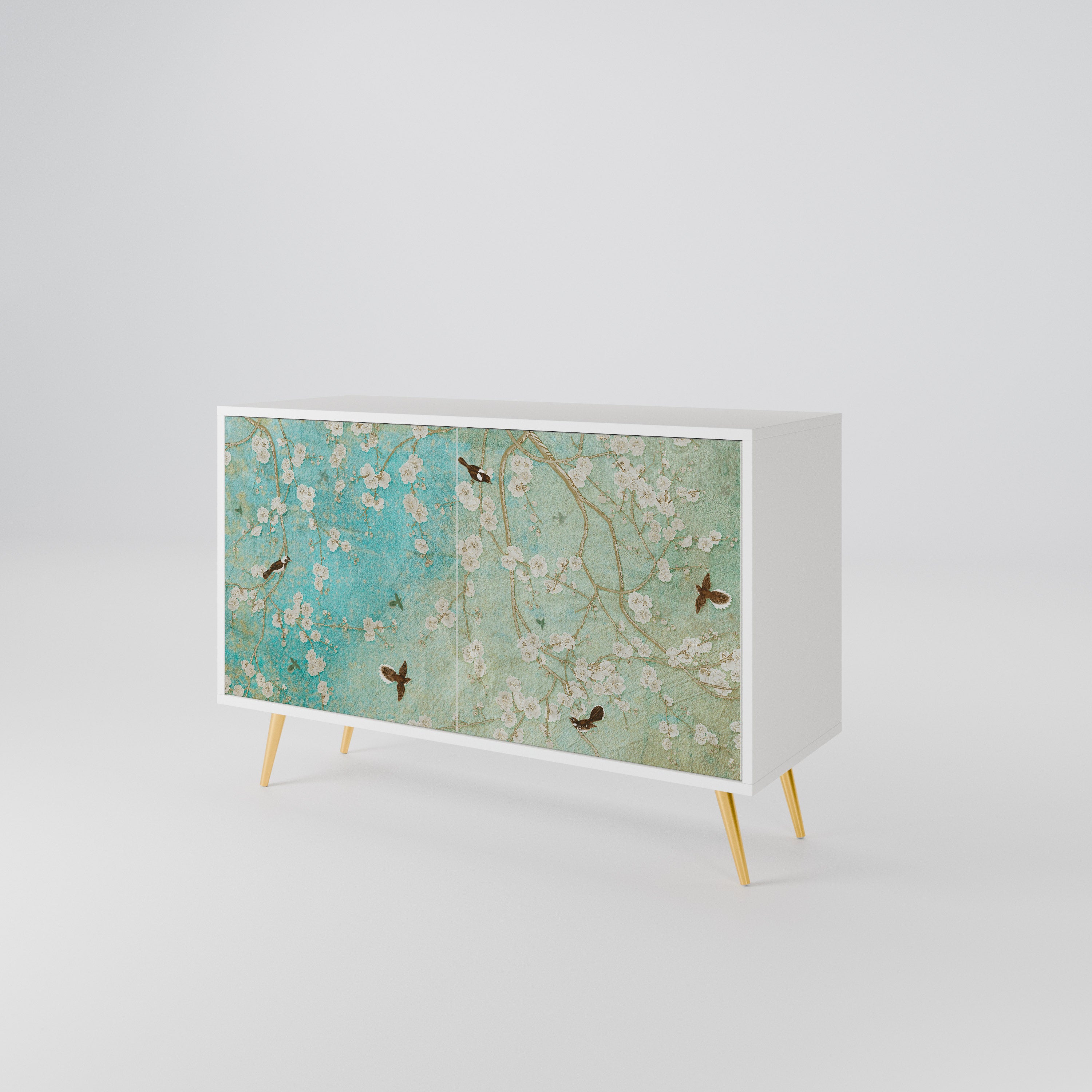 BLOOMING CHARM 2-Door Sideboard