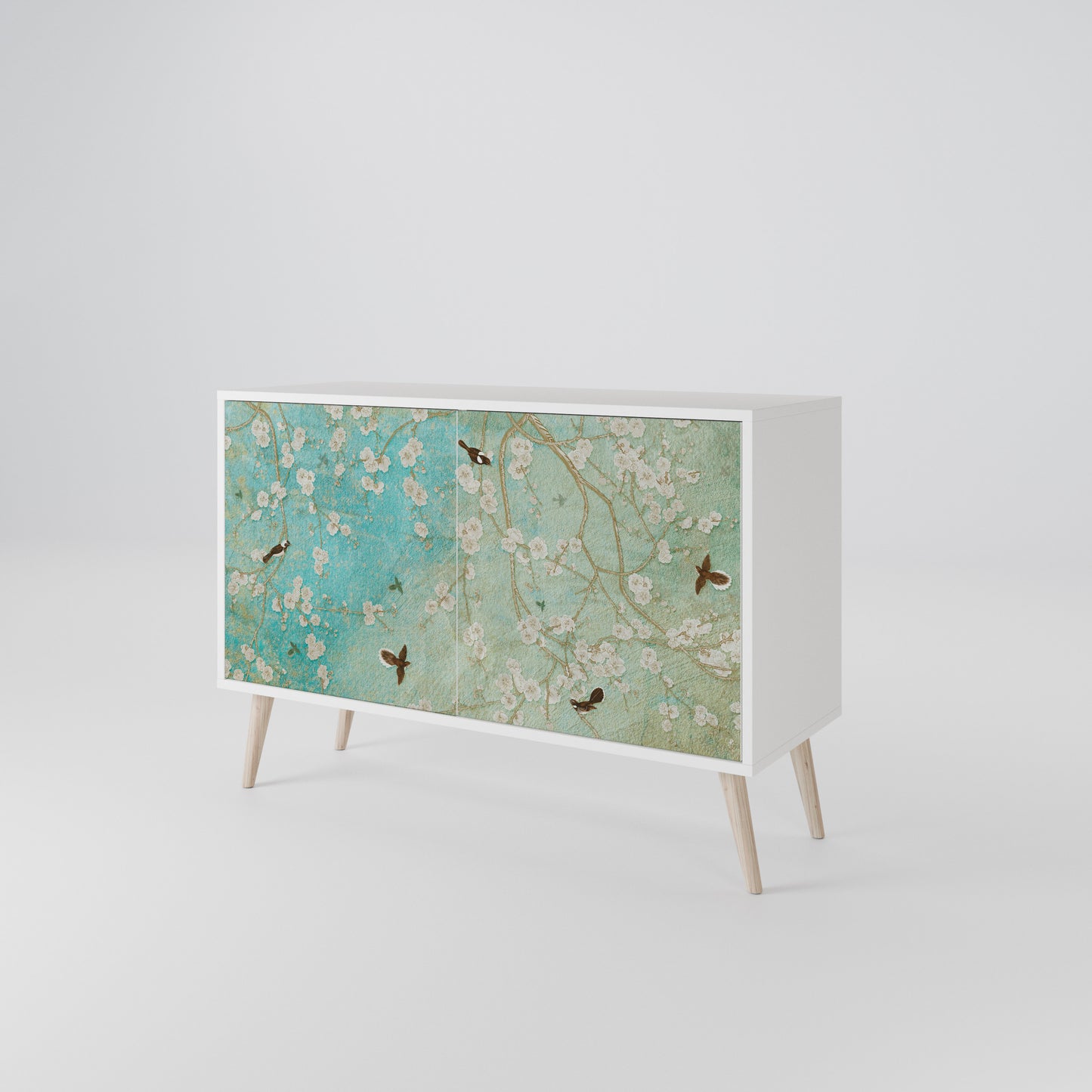 BLOOMING CHARM 2-Door Sideboard
