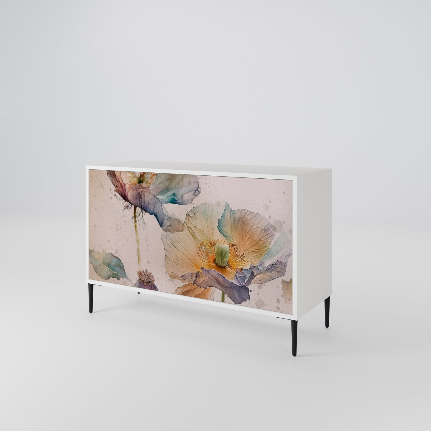 SOFTEN POPPY 2-Door Sideboard