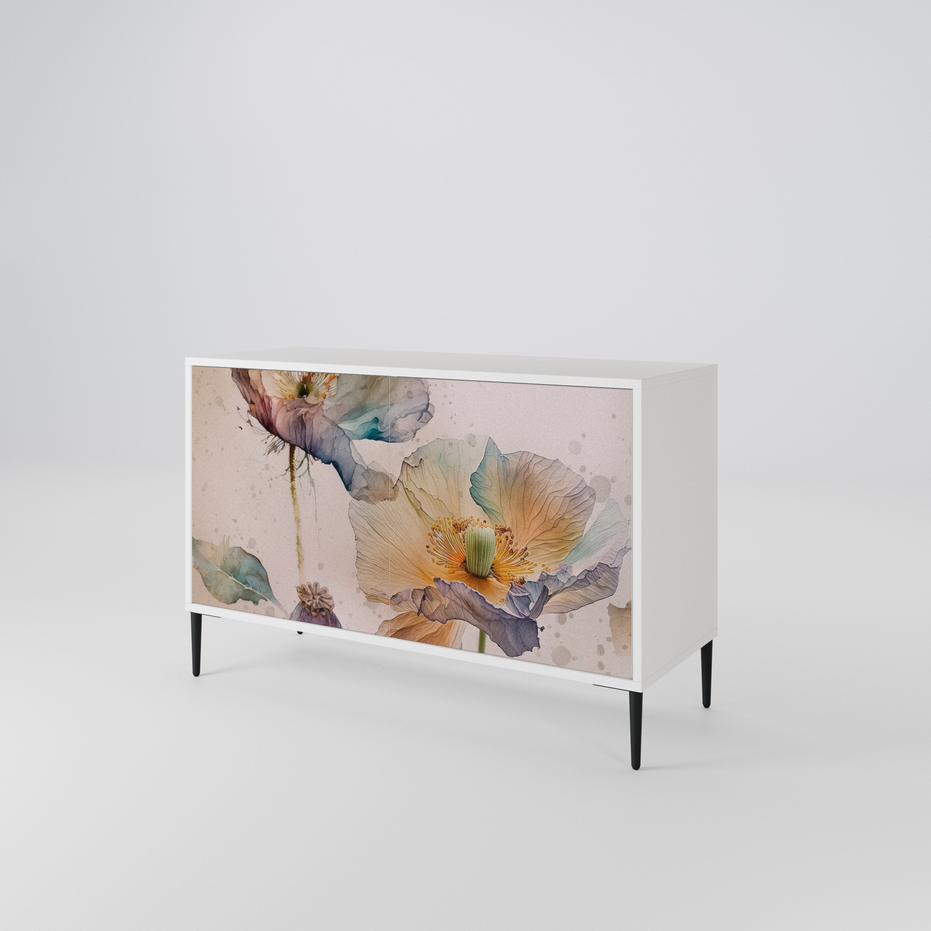 SOFTEN POPPY 2-Door Sideboard
