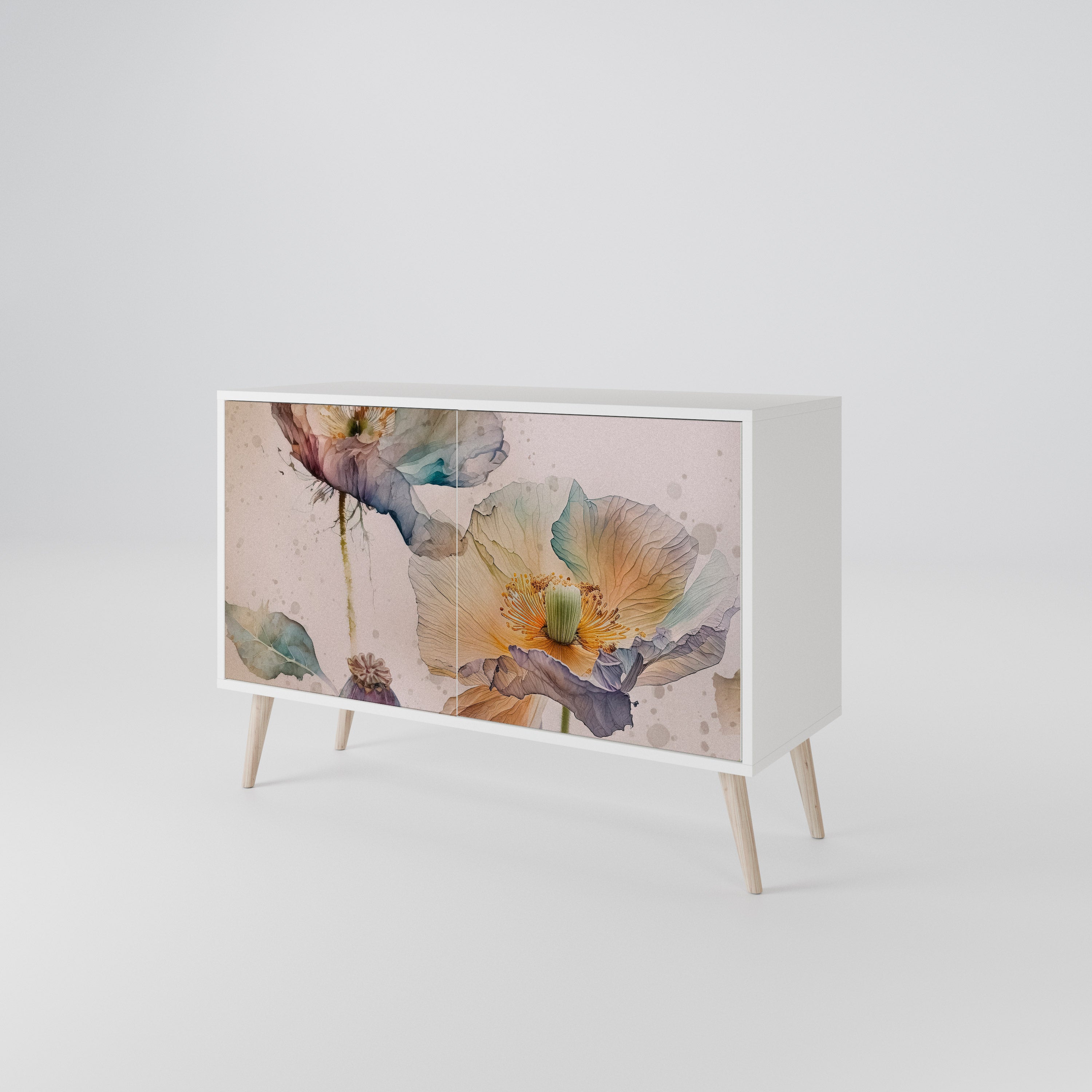 SOFTEN POPPY 2-Door Sideboard