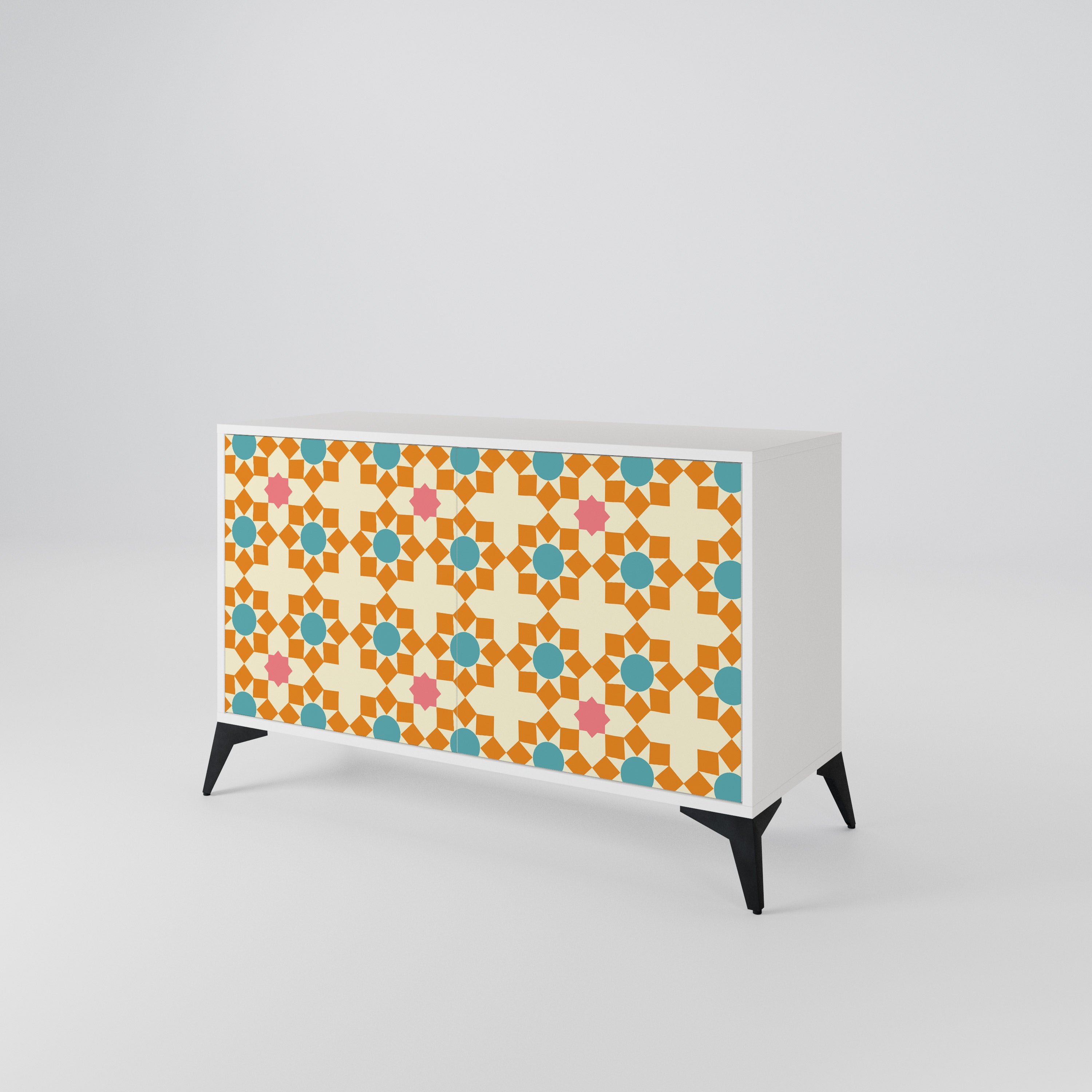 FLORAL DECOR 2-Door Sideboard