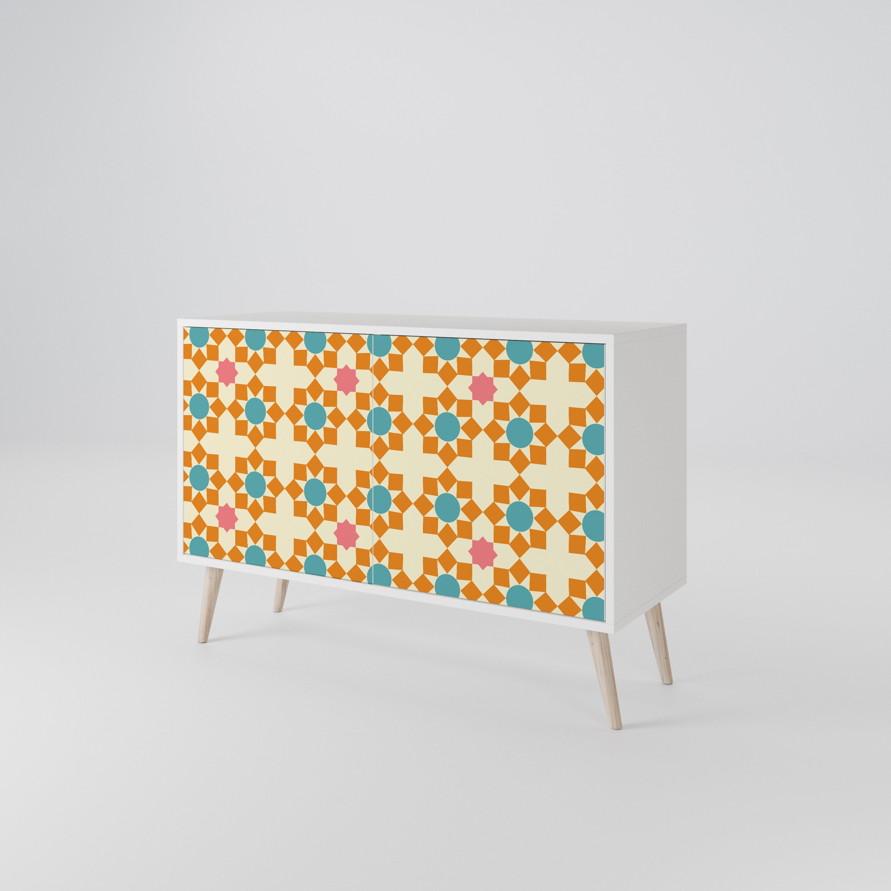 FLORAL DECOR 2-Door Sideboard