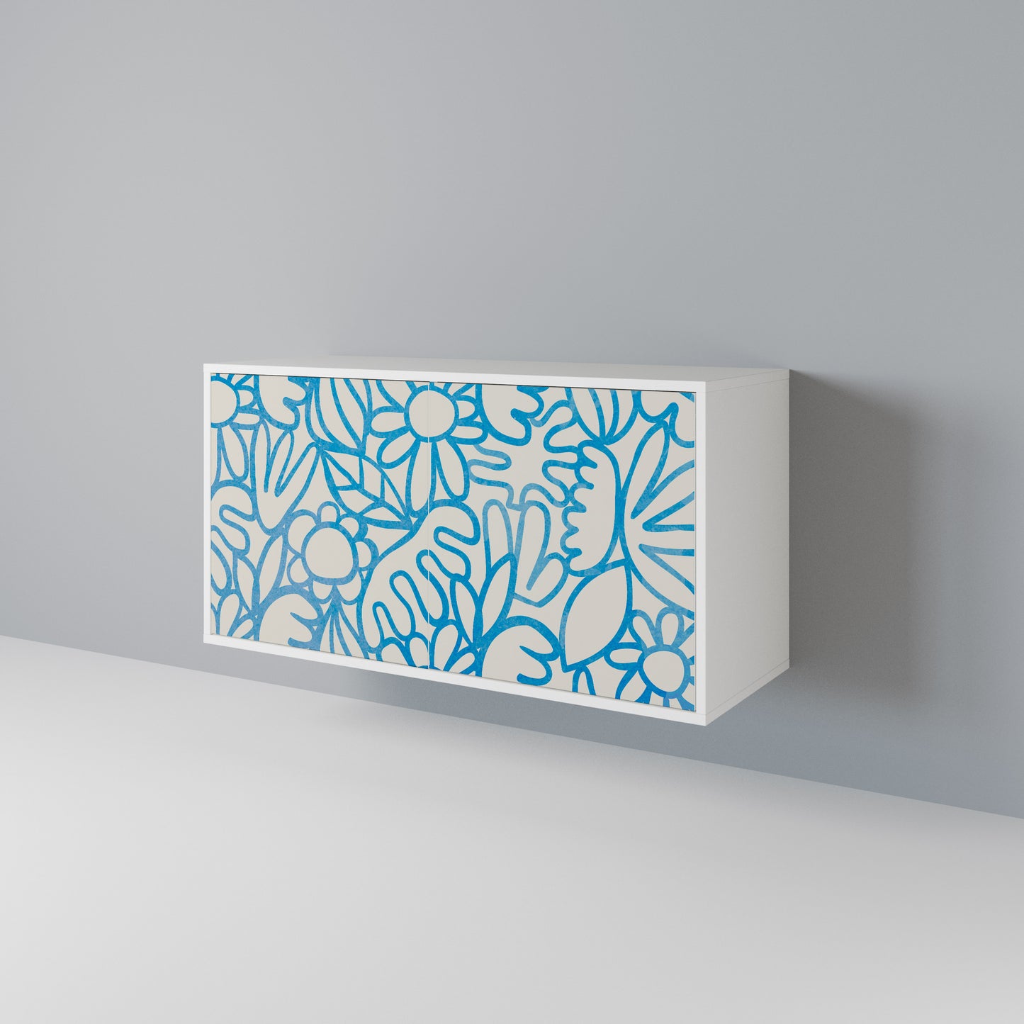 BLOOMY MORNING 2-Door Sideboard