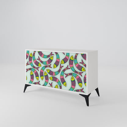 INDIAN FISH 2-Door Sideboard