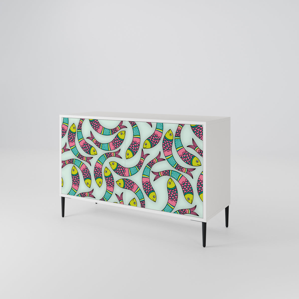 INDIAN FISH 2-Door Sideboard