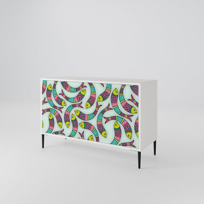 INDIAN FISH 2-Door Sideboard