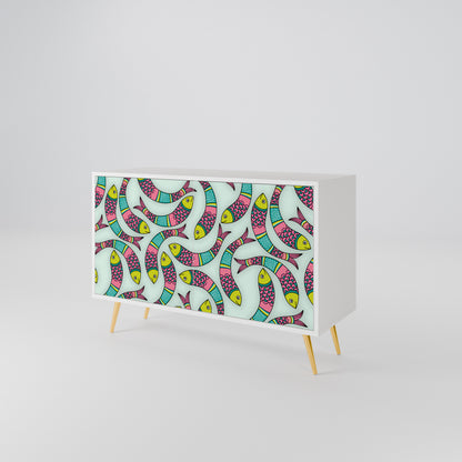 INDIAN FISH 2-Door Sideboard