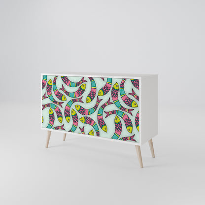 INDIAN FISH 2-Door Sideboard