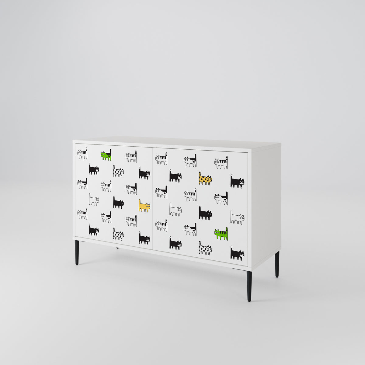 CATS COMPILATION 2-Door Sideboard