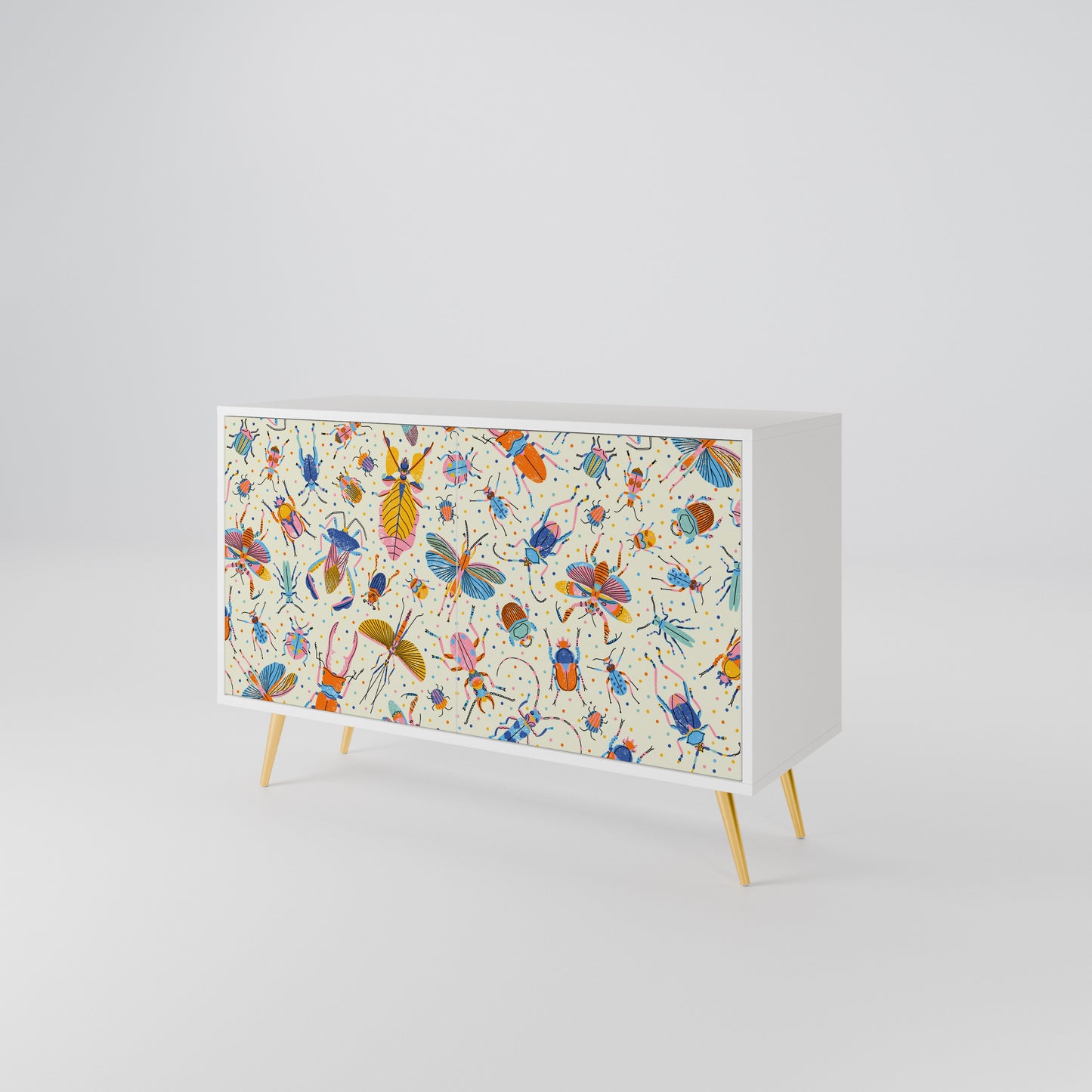 COLORFUL INSECTS 2-Door Sideboard