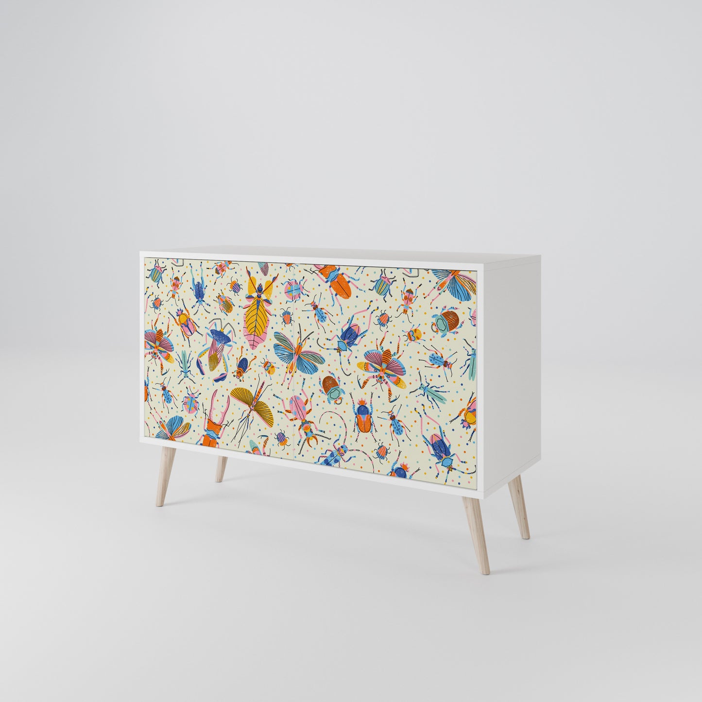 COLORFUL INSECTS 2-Door Sideboard