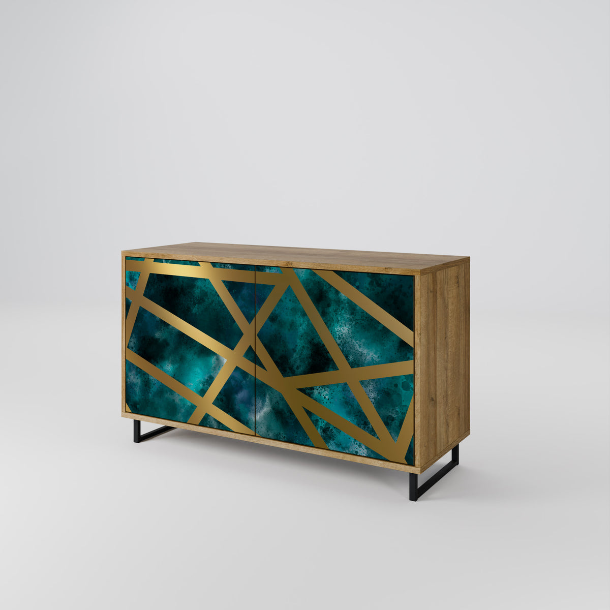 THE LABYRINTH OF GOLD 2-Door Sideboard