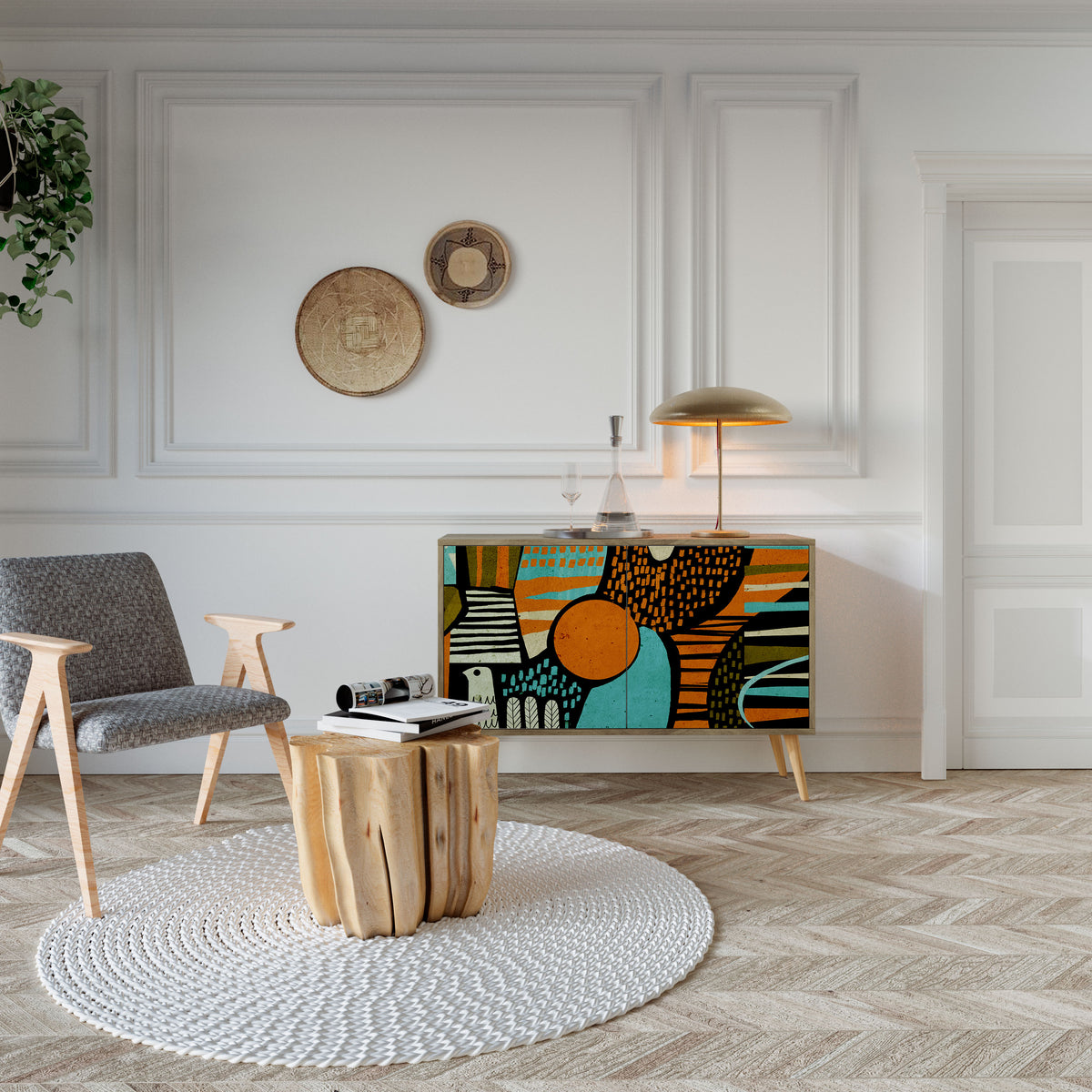 GEODE GLIMMER 2-Door Sideboard