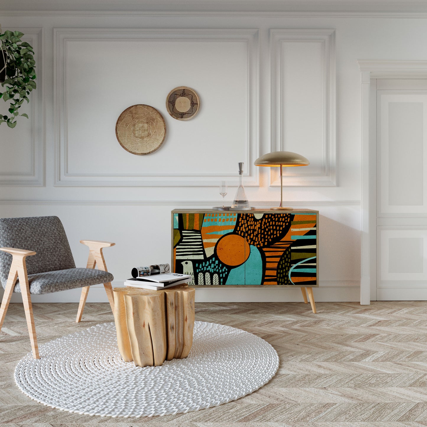 GEODE GLIMMER 2-Door Sideboard