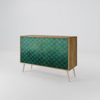 TESSELATED GREENERY 2-Door Sideboard