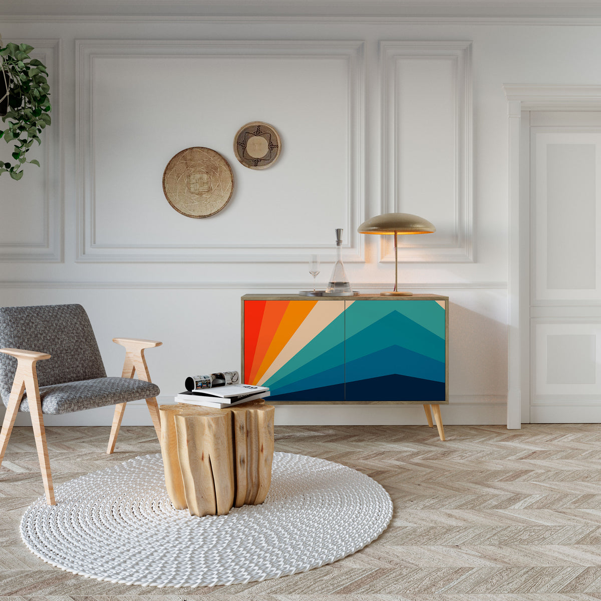 PRISM CONCUSSION 2-Door Sideboard