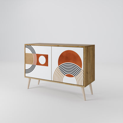 CIRCLE RHYTM 2-Door Sideboard