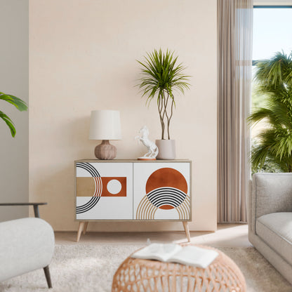 CIRCLE RHYTM 2-Door Sideboard