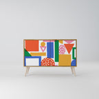 GEOMETRIC GLIMMER 2-Door Sideboard