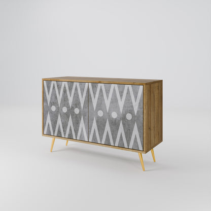 SHARP EDGES 2-Door Sideboard