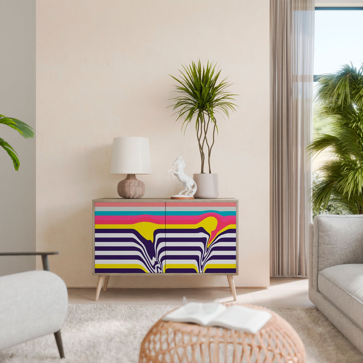 TONE COLLAPSE 2-Door Sideboard