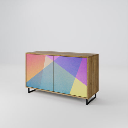 BRIGHT GEOMETRY 2-Door Sideboard