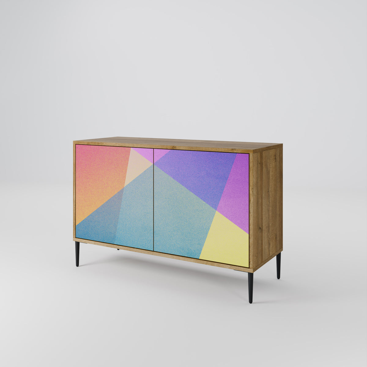 BRIGHT GEOMETRY 2-Door Sideboard