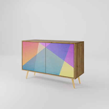 BRIGHT GEOMETRY 2-Door Sideboard