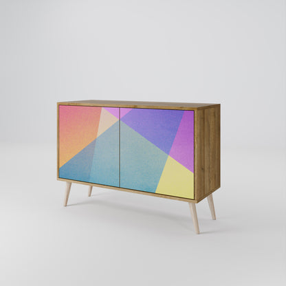 BRIGHT GEOMETRY 2-Door Sideboard