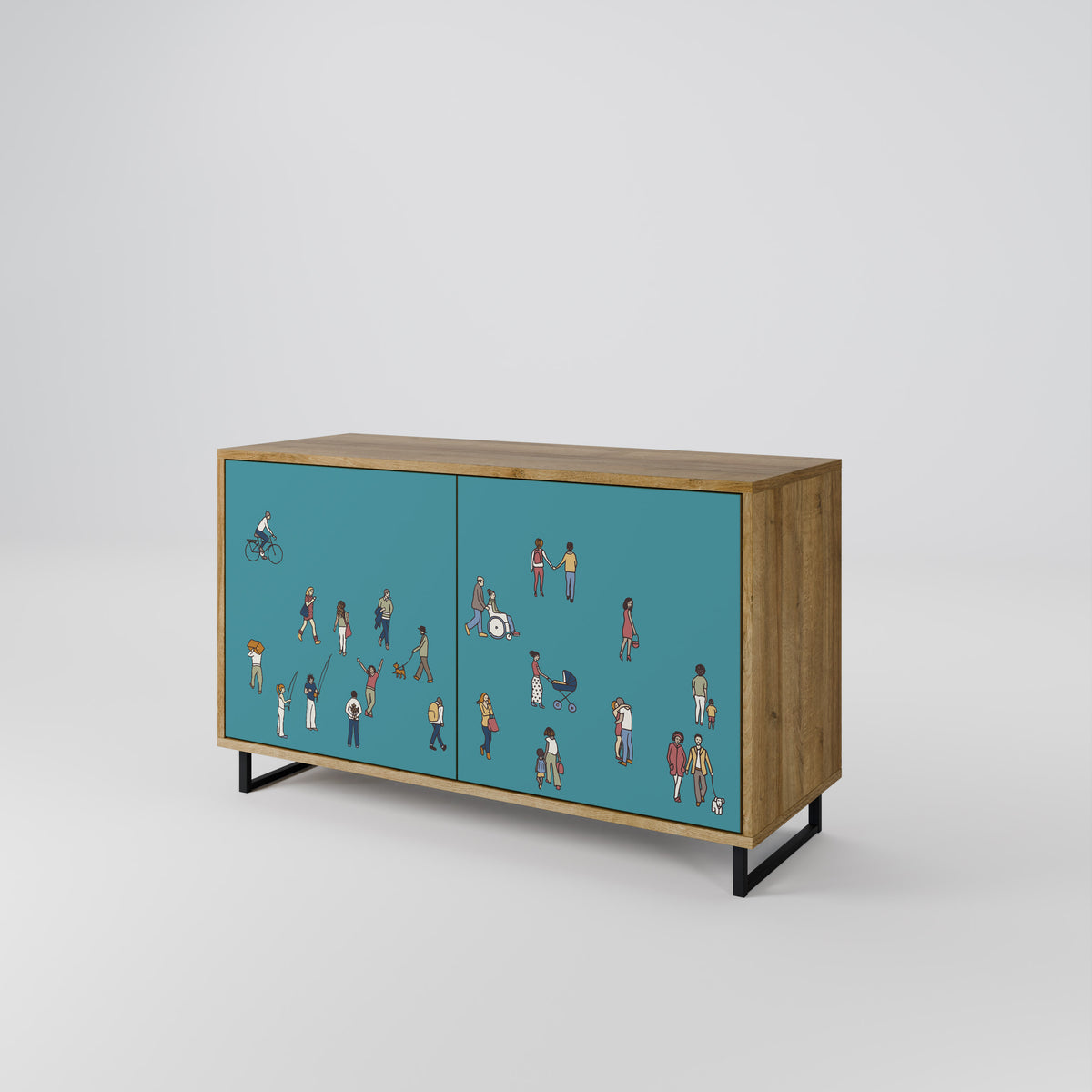 COLLECTIVE STREAM 2-Door Sideboard