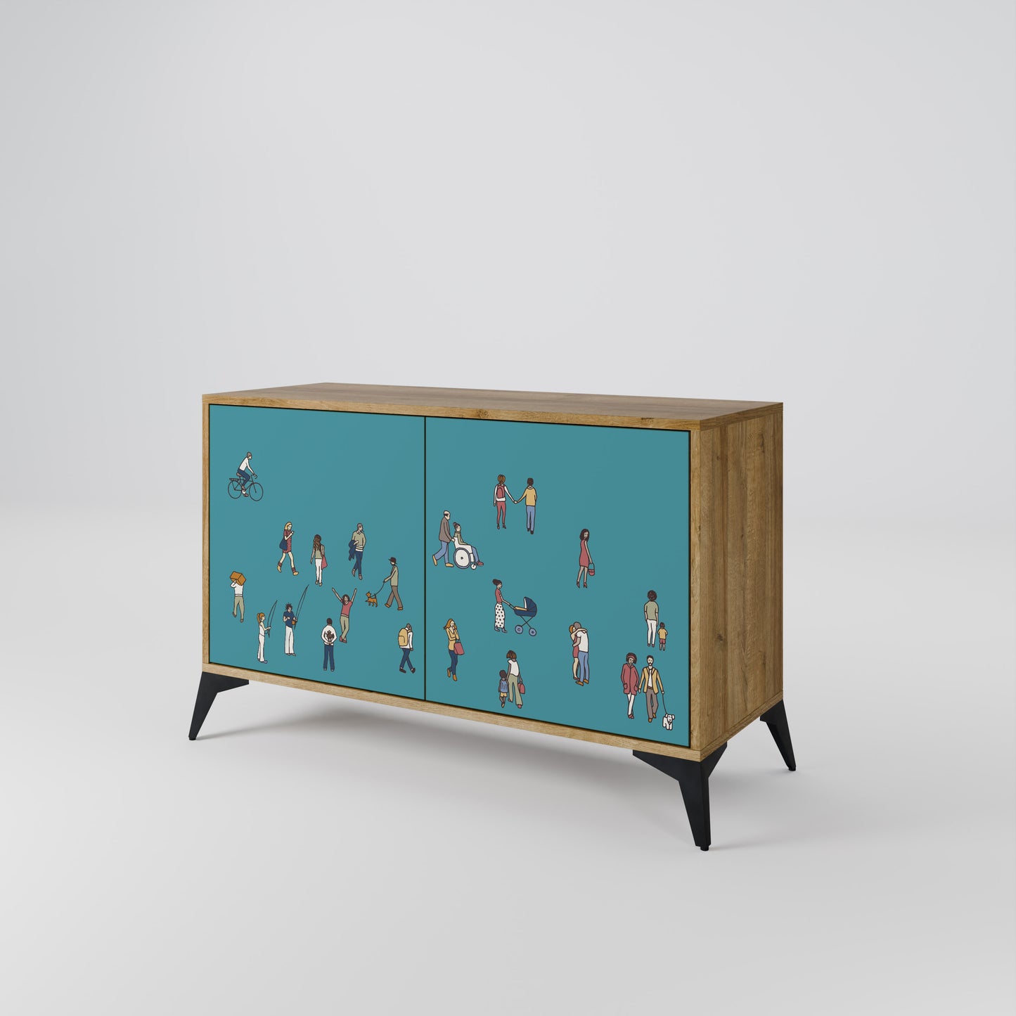 COLLECTIVE STREAM 2-Door Sideboard