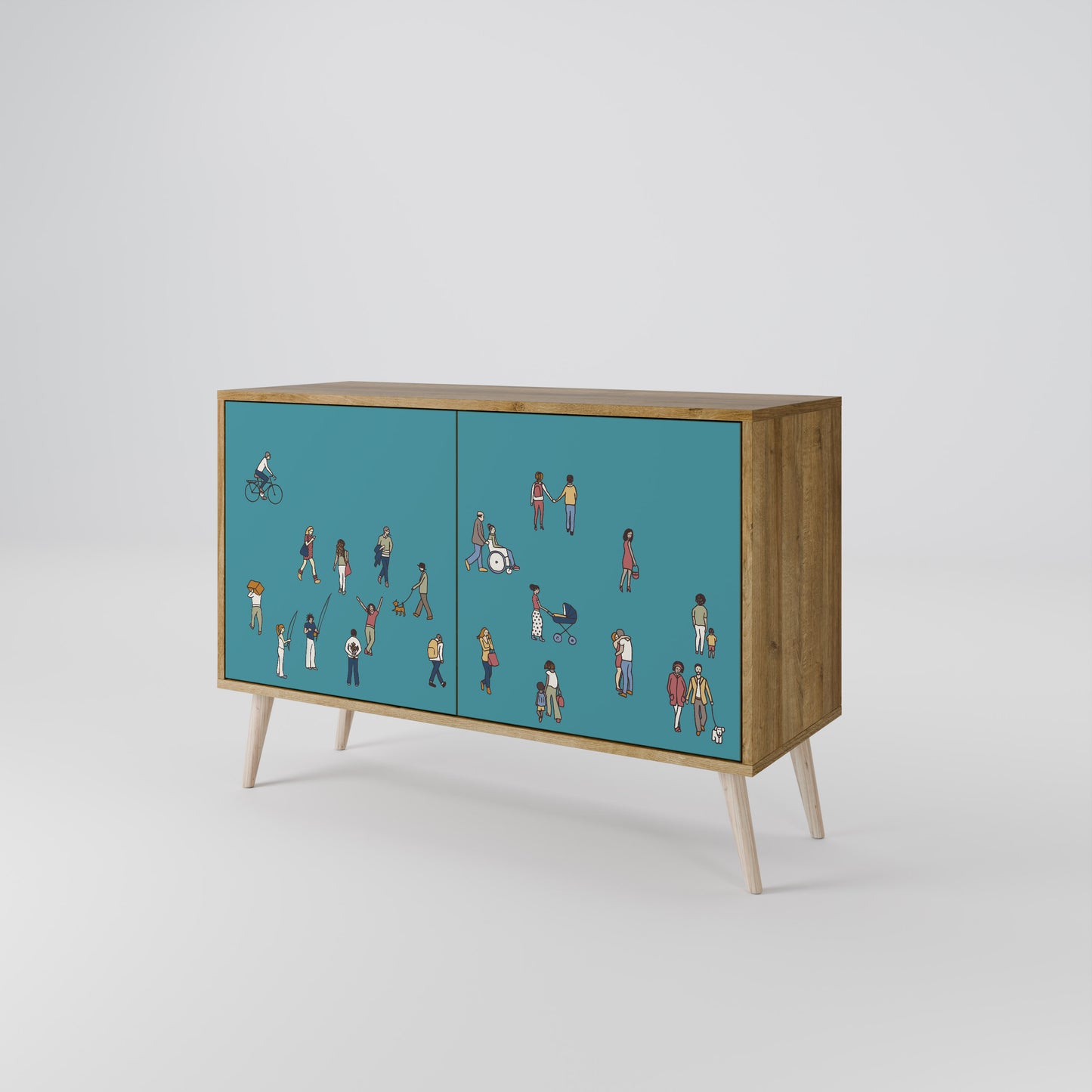 COLLECTIVE STREAM 2-Door Sideboard