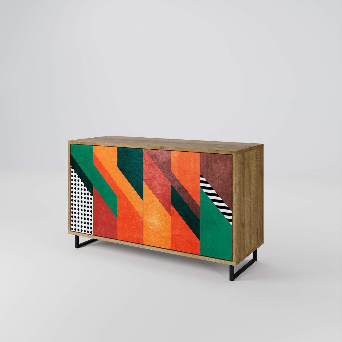 MAKESHIFT ARTISTRY 2-Door Sideboard