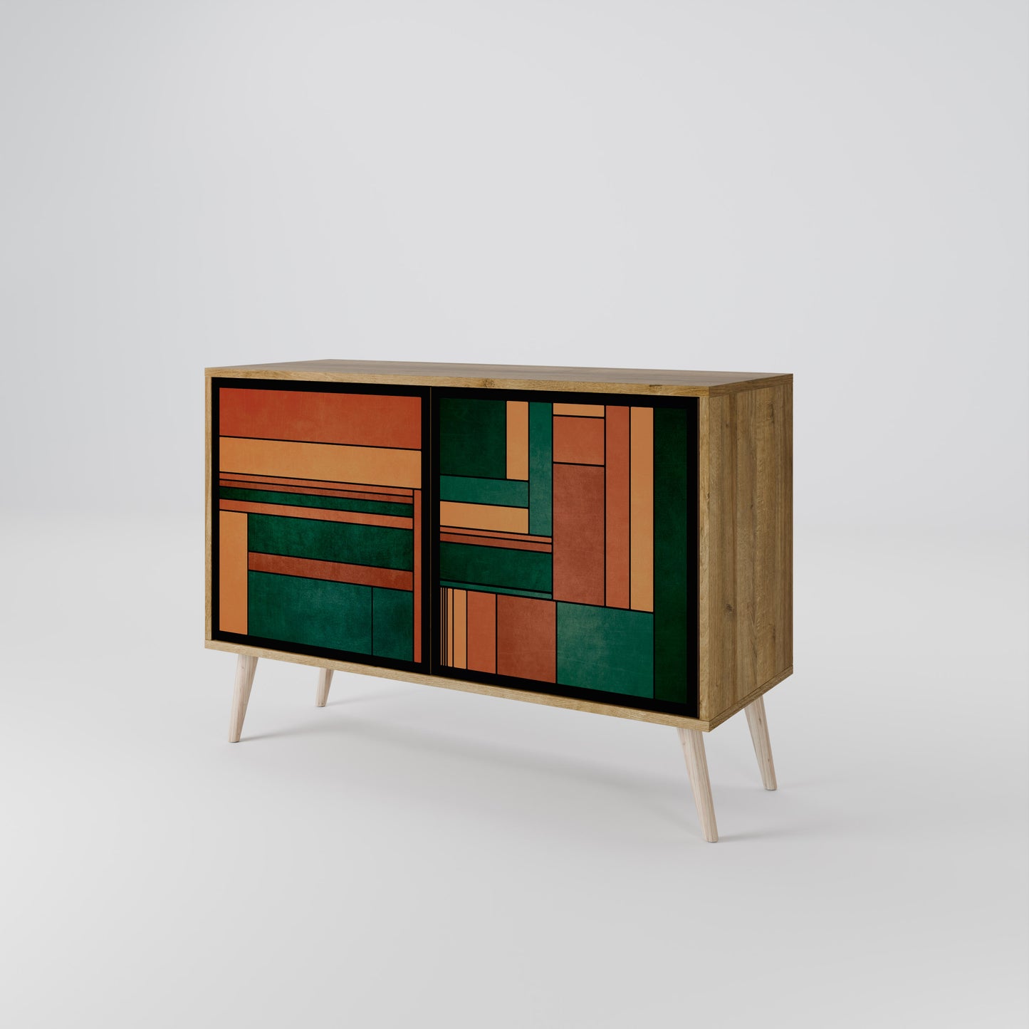 EARTHY FIGURES 2-Door Sideboard