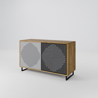POLYGON ILLUSION 2-Door Sideboard