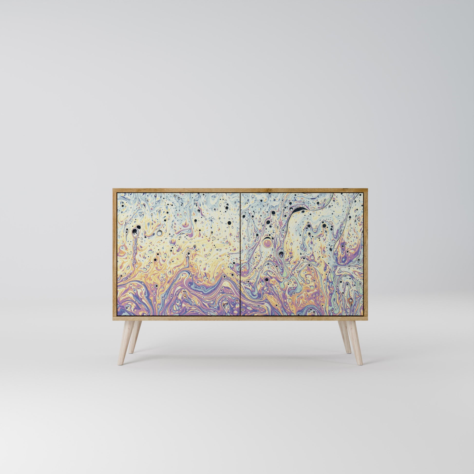 MOSAIC OF COLORS 2-Door Sideboard in Oak Effect