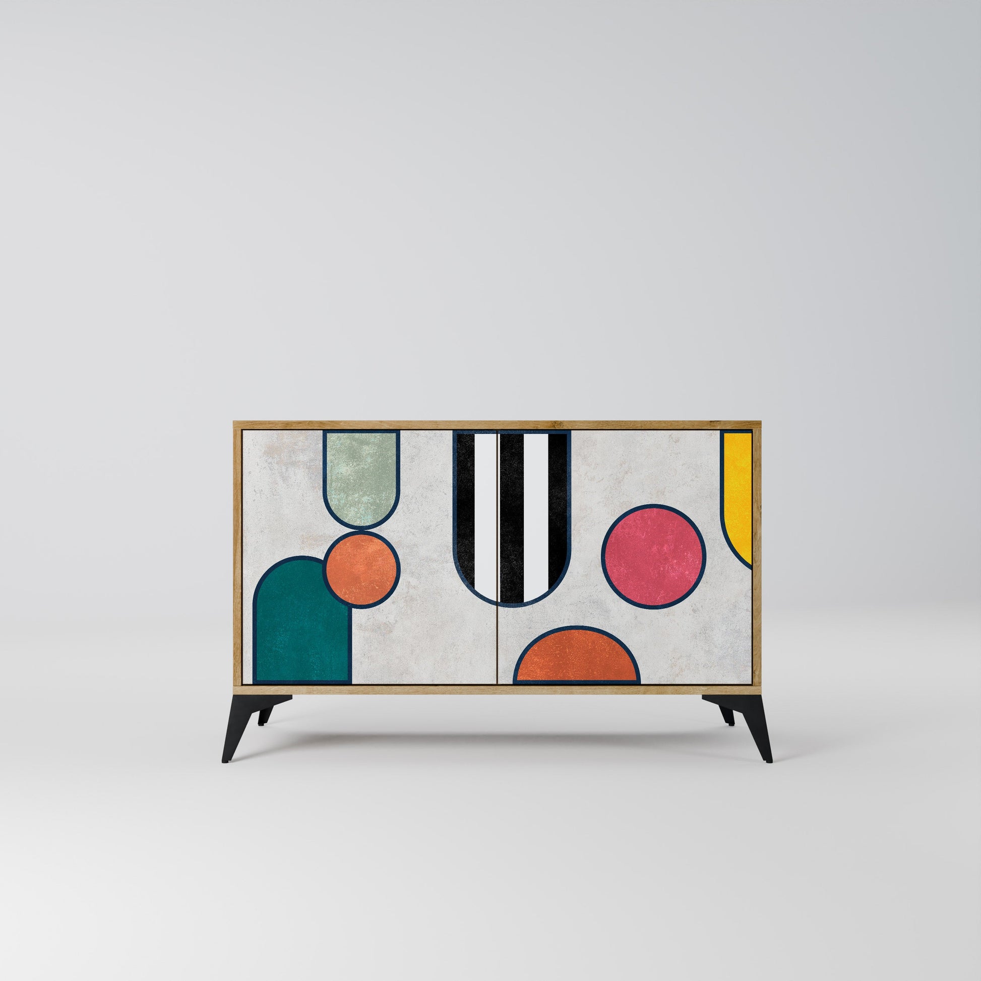 COOL STORY 2-Door Sideboard in Oak Effect