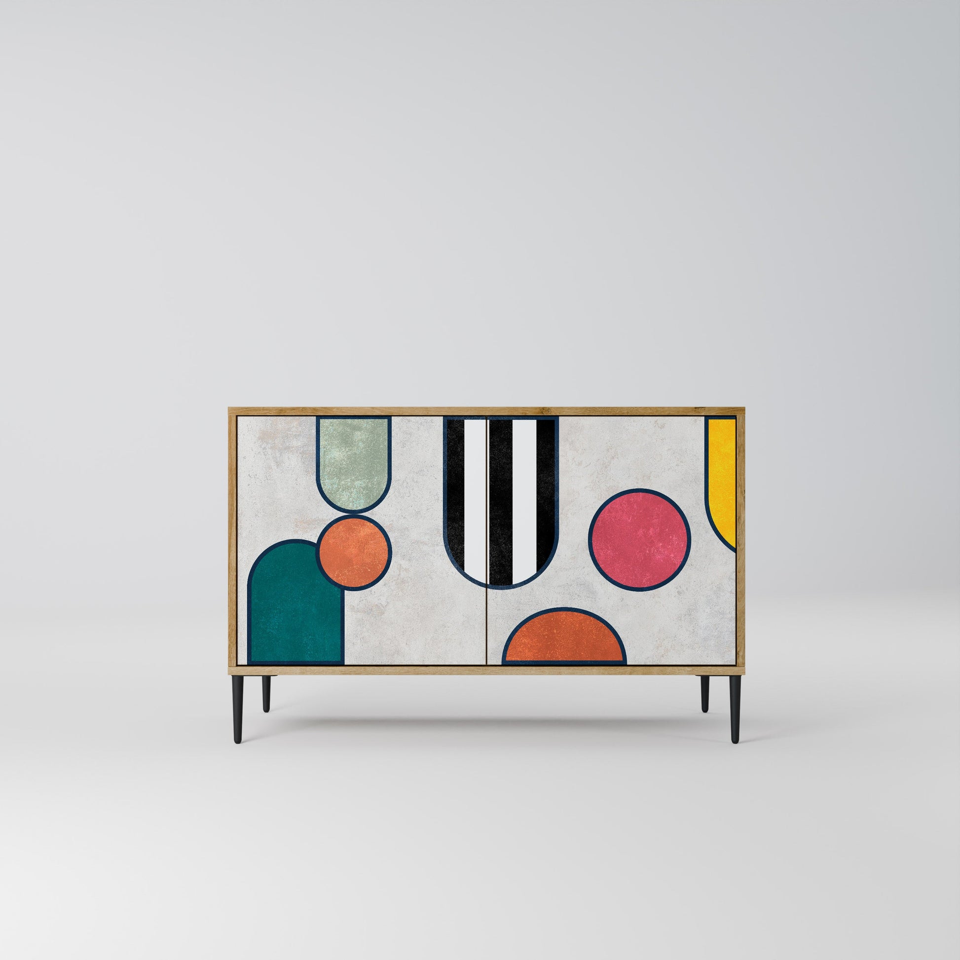 COOL STORY 2-Door Sideboard in Oak Effect