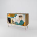 ABSTRACT FACES 2-Door Sideboard