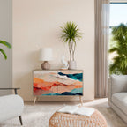 ABSTRACT LANDSCAPE 2-Door Sideboard