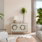 HEXAGONAL SHAPES 2-Door Sideboard